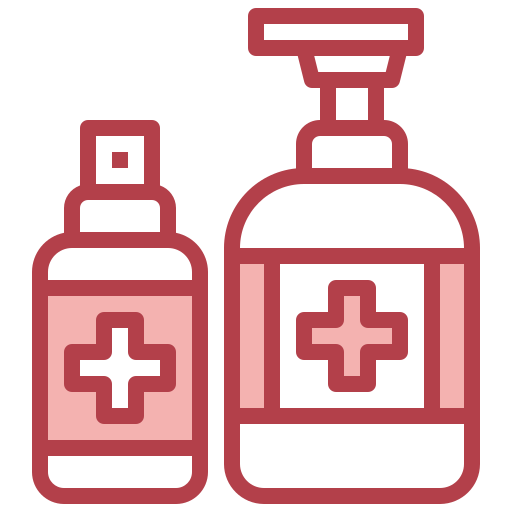 손 세정제 무료 아이콘