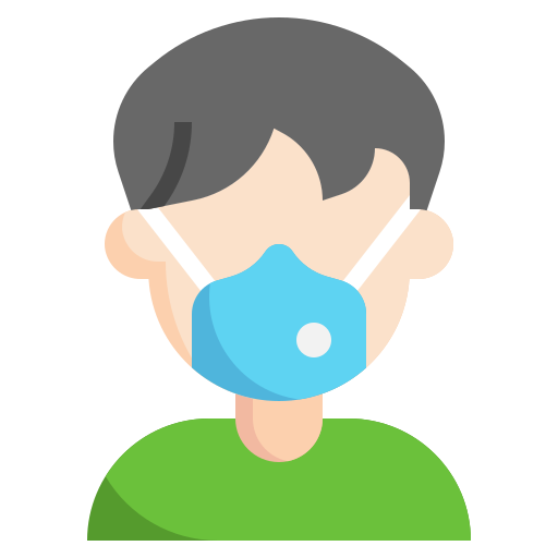máscara médica icono gratis