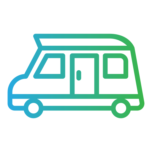 autocaravana icono gratis