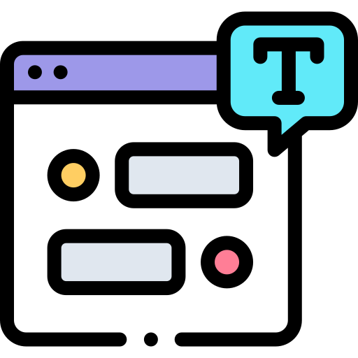 Chat box Detailed Rounded Lineal color icon