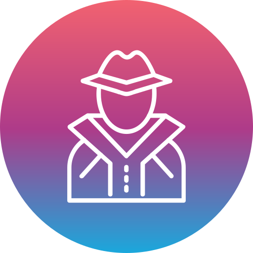 delincuente icono gratis