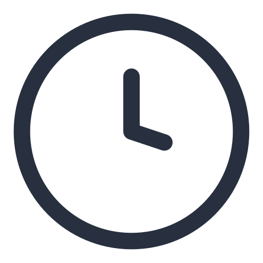 Clock Generic Basic Outline icon