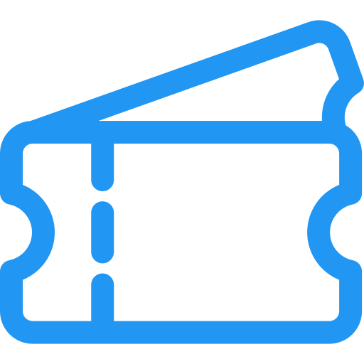 Ticket free icon Ticket free icon