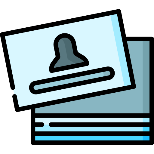 tarjeta de visita icono gratis