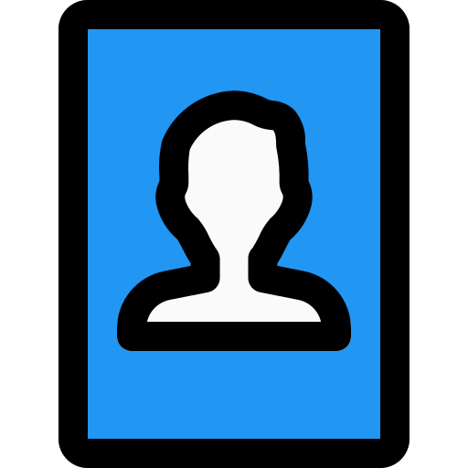 Portrait free icon