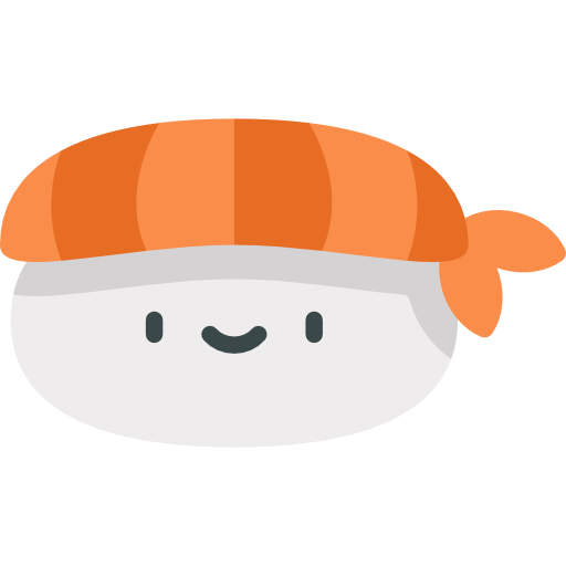 Sushi Kawaii Flat icon