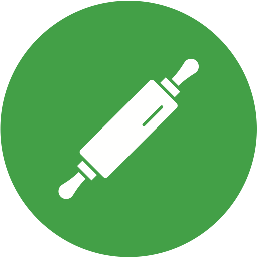 Rolling pin free icon