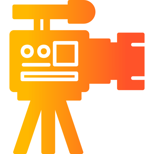 camara de video icono gratis