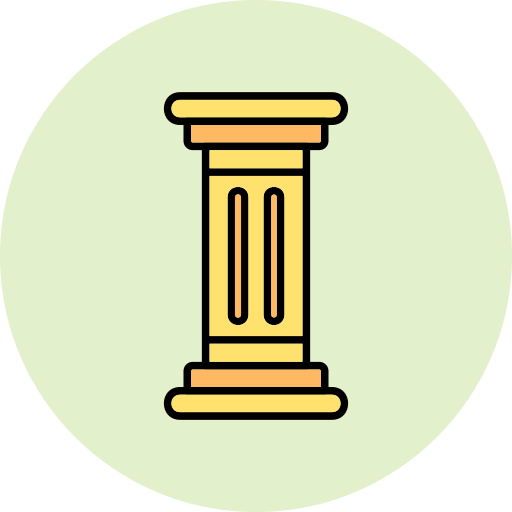 columna icono gratis