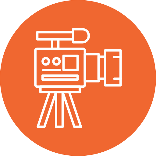 camara de video icono gratis