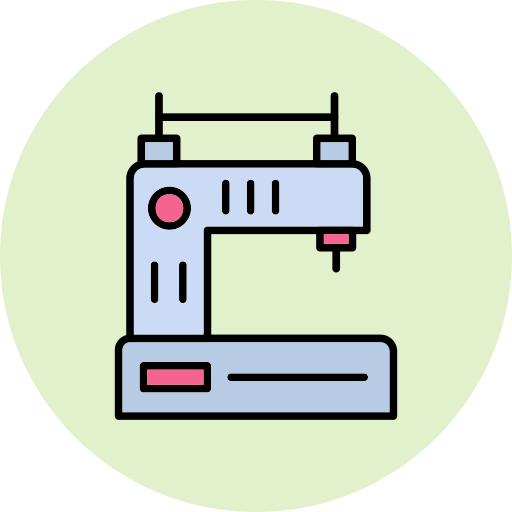 Sewing machine Generic Outline Color icon