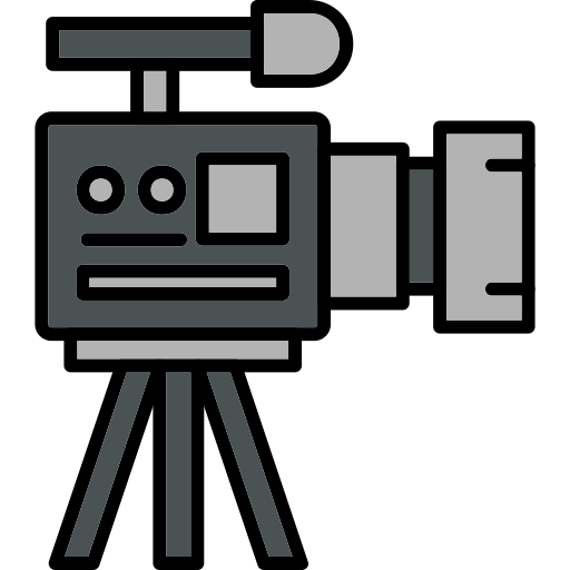 camara de video icono gratis