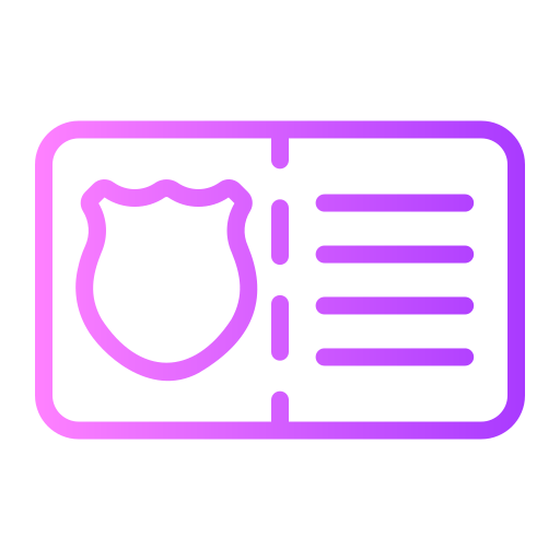 tarjeta de identificación icono gratis