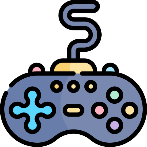 Video Game Kawaii Lineal Color Icon