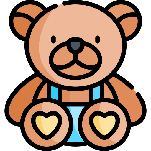 oso de peluche icono gratis