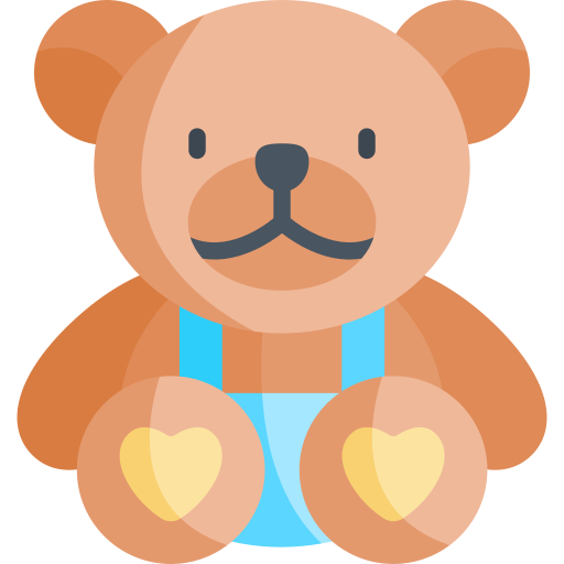 oso de peluche icono gratis