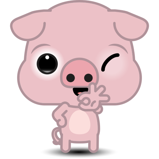 porco grátis figurinha
