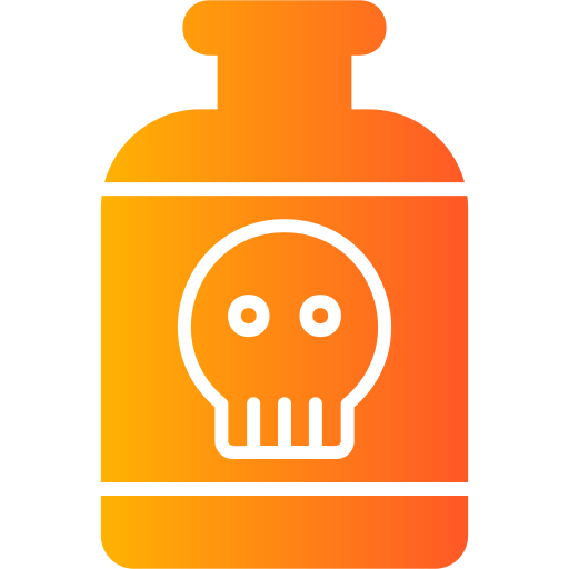 Toxin Generic Flat Gradient icon