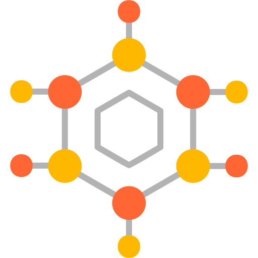 nanotecnología icono gratis