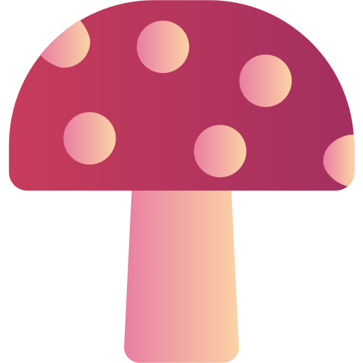 Mushroom Generic Flat Gradient icon