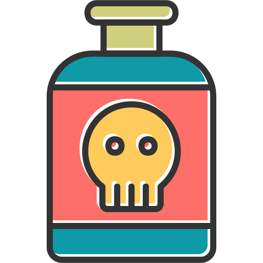 Toxin Generic Color Omission Icon