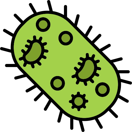 Microorganism Generic Outline Color icon