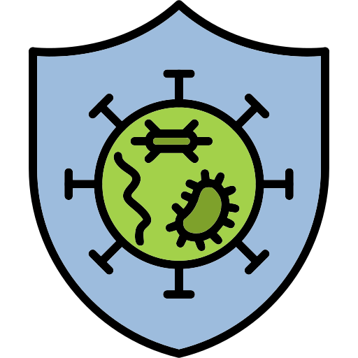 Germs Generic Outline Color icon