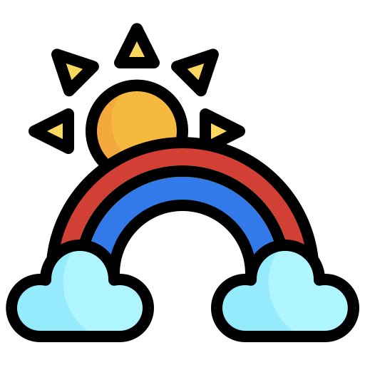 Clear weather Surang Lineal Color icon