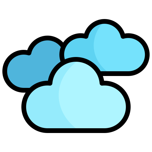 Cloud Surang Lineal Color icon