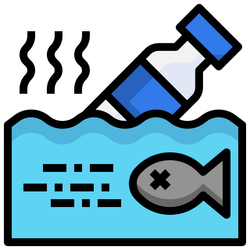 wasserverschmutzung kostenlos Icon