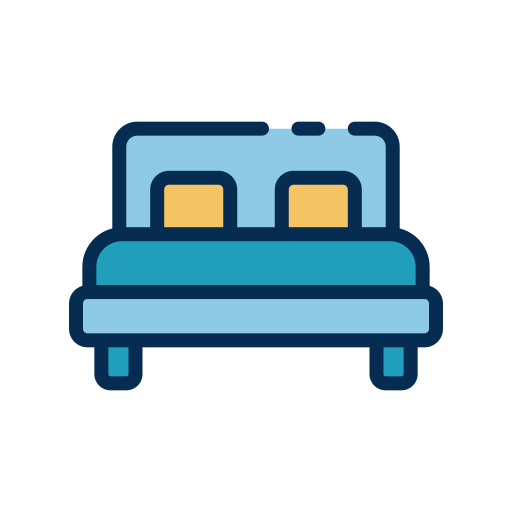 Bed free icon