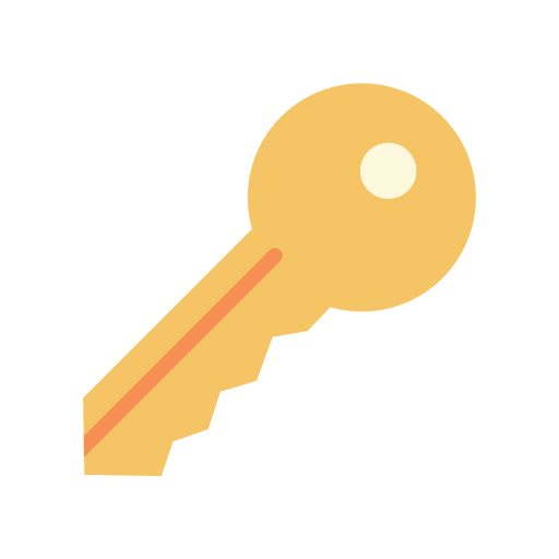 Key Good Ware Flat icon