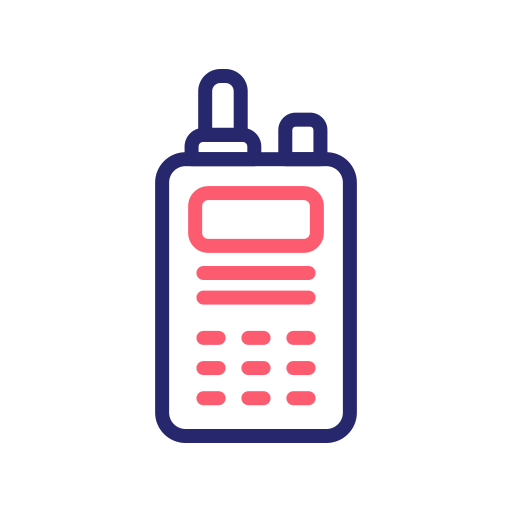 Walkie talkie Generic Outline Color icon