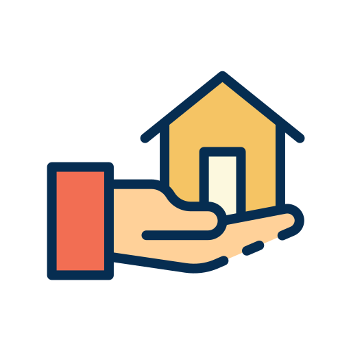 bienes raíces icono gratis