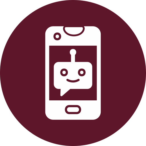 bot conversacional icono gratis