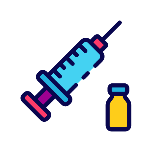 Vaccine free icon