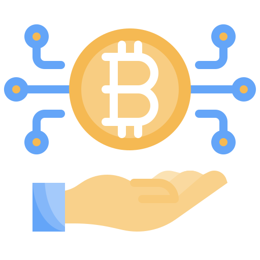 bitcoin aceptado icono gratis