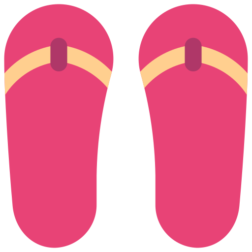 sandalias icono gratis