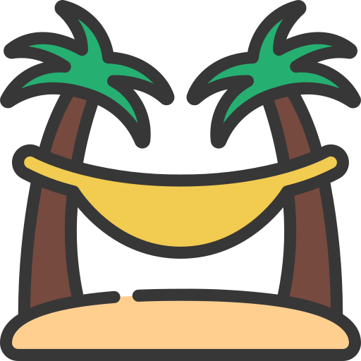 Hammock free icon Hammock free icon