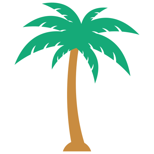 palmera icono gratis