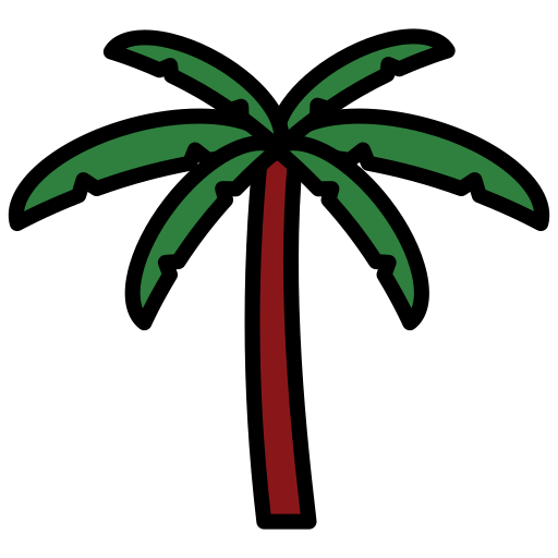 palmera icono gratis