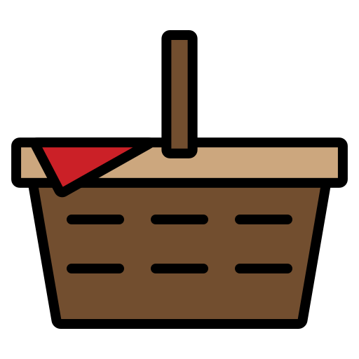 Picnic Basket Generic Outline Color Icon