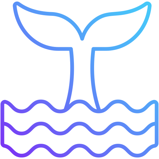 Whale free icon Whale free icon
