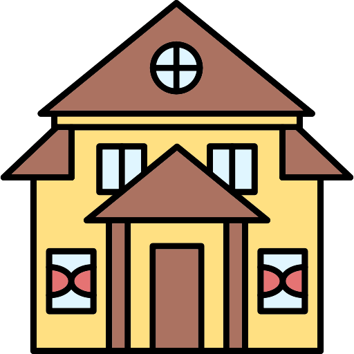 bungalow icono gratis