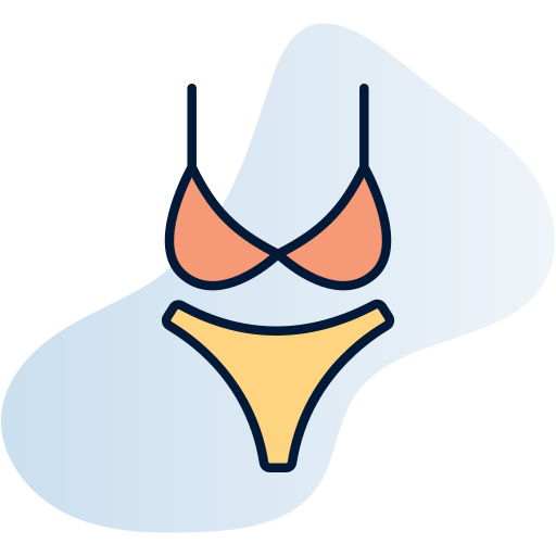 bikini icono gratis