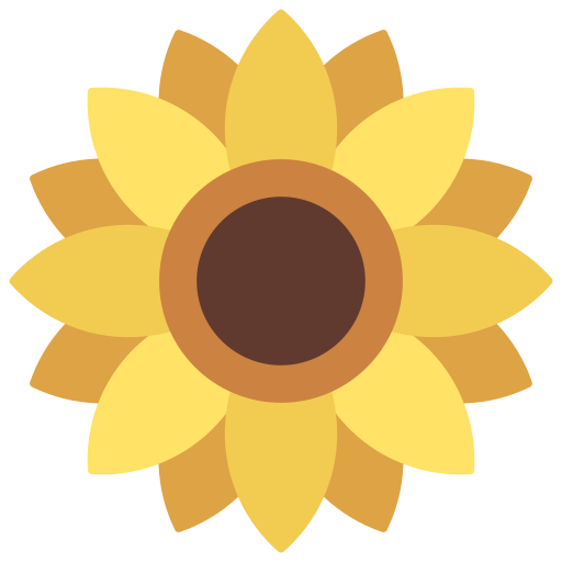 girasol icono gratis