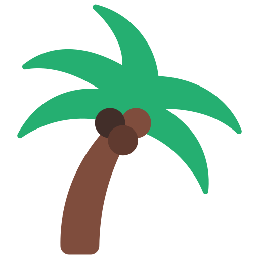 Coconut tree Generic Flat icon