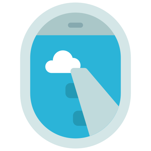 Plane window free icon Plane window free icon