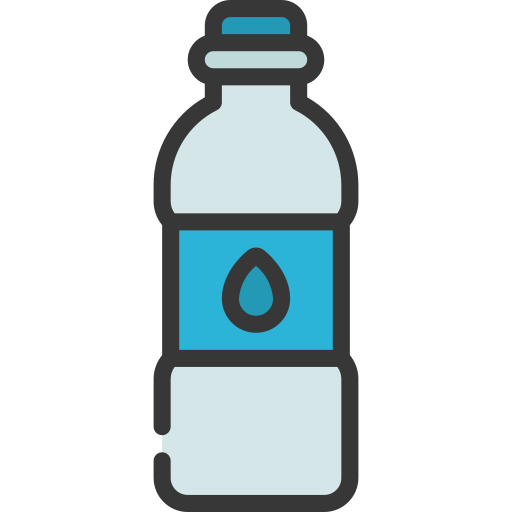 Water bottle Generic Outline Color icon