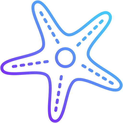 Starfish Generic Gradient Icon